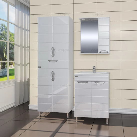 Зеркало-шкаф САНТА Родос 60 R правое, с подсветкой