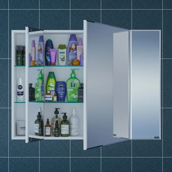 Зеркало-шкаф САНТА Стандарт 100 фацет