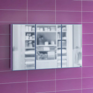 Зеркало-шкаф САНТА Стандарт 120 фацет