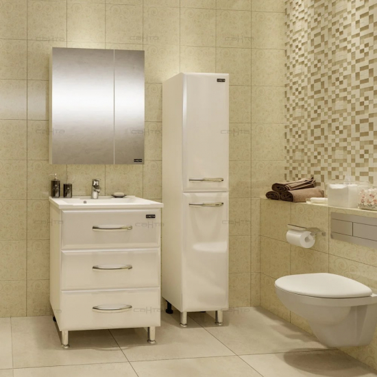 Зеркало-шкаф САНТА Стандарт 60