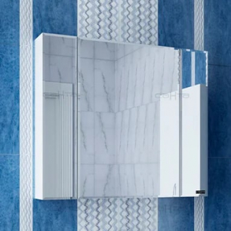 Зеркало-шкаф САНТА Стандарт 80 фацет