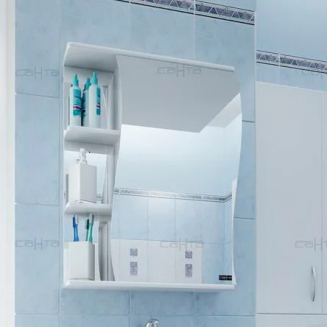 Зеркало-шкаф САНТА Волна 50 R правое