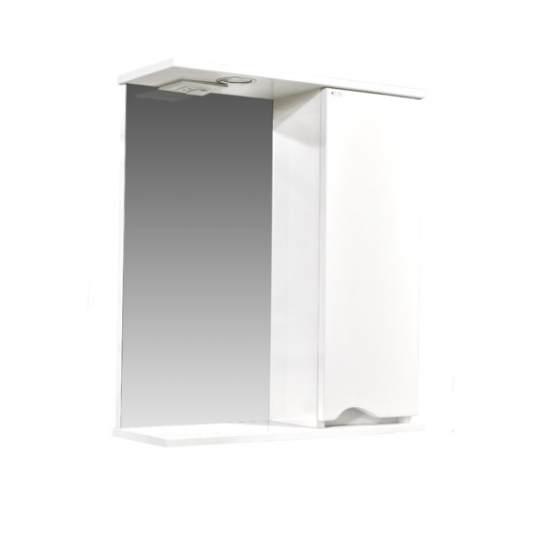 Зеркало-шкаф SANTREK HOME Bello-C 60 правый, с подсветкой 