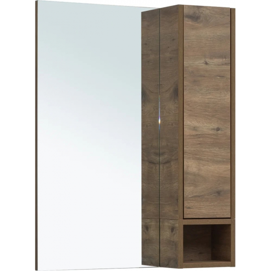 Зеркало-шкаф STWORKI Карлстад 60 R правое, дуб рустикальный