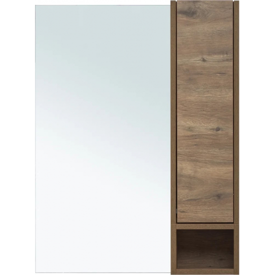 Зеркало-шкаф STWORKI Карлстад 60 R правое, дуб рустикальный