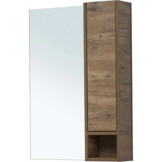 Зеркало-шкаф STWORKI Карлстад 60 R правое, дуб рустикальный