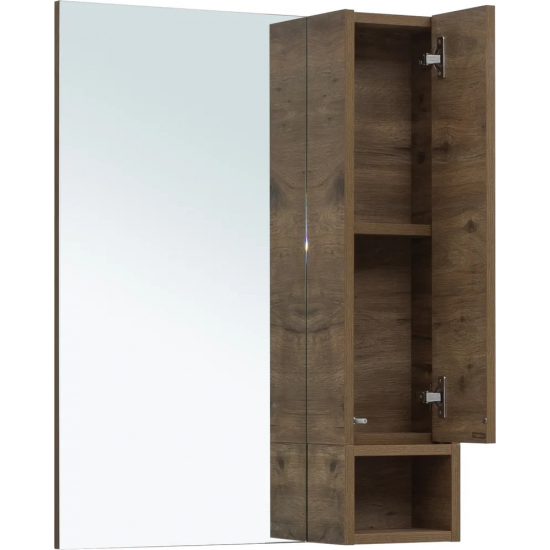 Зеркало-шкаф STWORKI Карлстад 60 R правое, дуб рустикальный