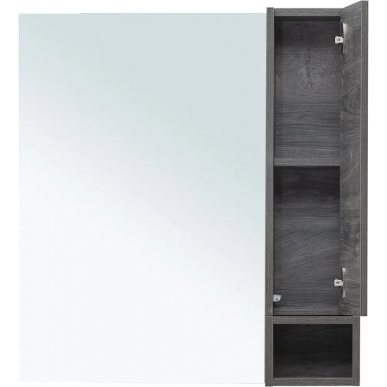 Зеркало-шкаф STWORKI Карлстад 75 R правое, дуб рошелье