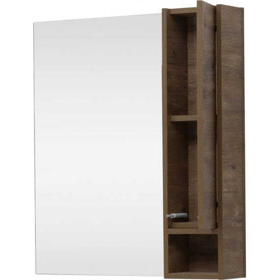 Зеркало-шкаф STWORKI Карлстад 75 R правое, дуб рустикальный