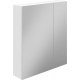 Зеркало-шкаф STWORKI Копенгаген 70 белое, навесное, прямоугольное, в современном стиле