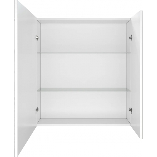 Зеркало-шкаф STWORKI Копенгаген 70 белое, навесное, прямоугольное, в современном стиле