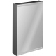 Зеркало-шкаф STWORKI Кронборг 55 см , навесной , в стиле лофт , черная , левый , прямоугольный