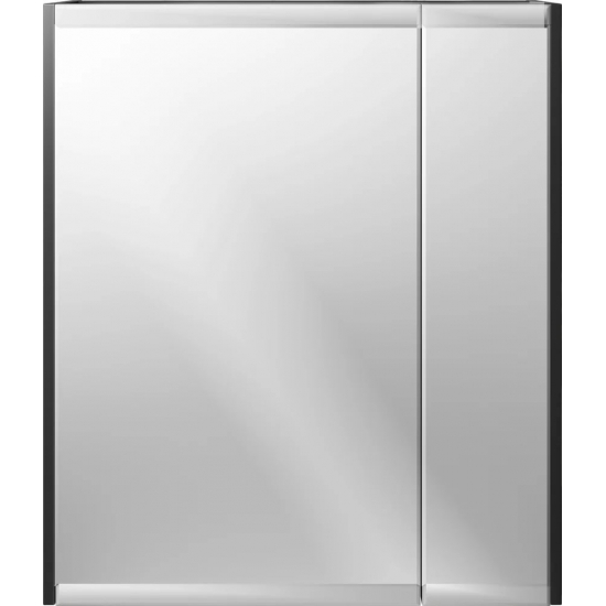 Зеркало-шкаф STWORKI Кронборг 70 см , навесное , в стиле лофт , черная , левый , прямоугольный
