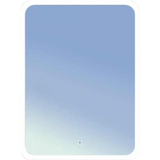 Зеркало-шкаф STWORKI Монтре 60 с подсветкой, сенсорное, светодиод в полотне, навесной, белой, МДФ