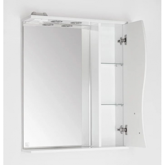 Зеркало-шкаф STYLE LINE Амелия 65 с подсветкой