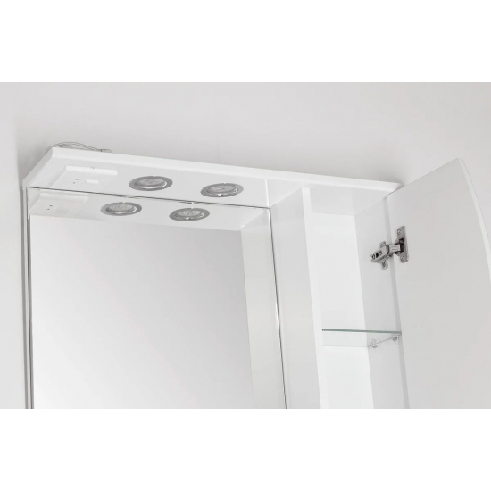 Зеркало-шкаф STYLE LINE Амелия 65 с подсветкой