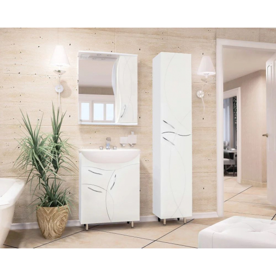 Зеркало-шкаф STYLE LINE Амелия 65 с подсветкой