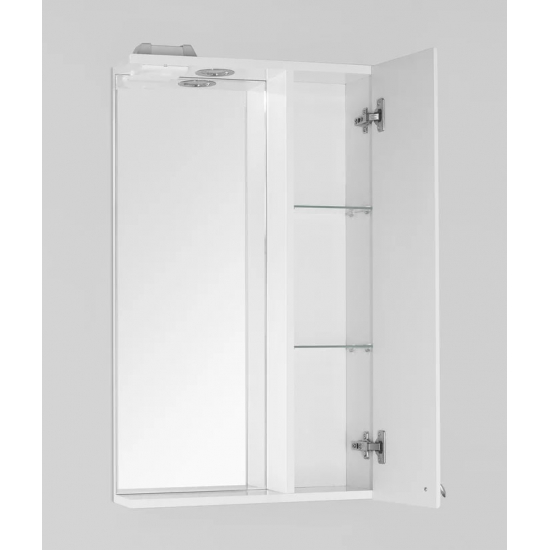 Зеркало-шкаф STYLE LINE Канна 50/С Люкс, с подсветкой