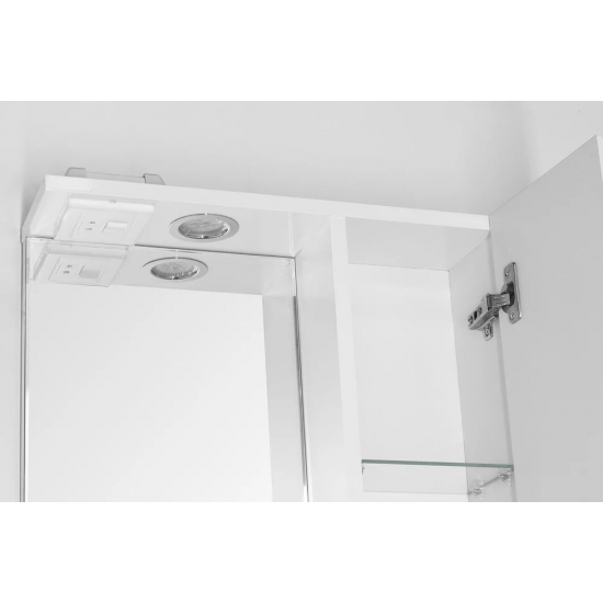 Зеркало-шкаф STYLE LINE Канна 50/С Люкс, с подсветкой