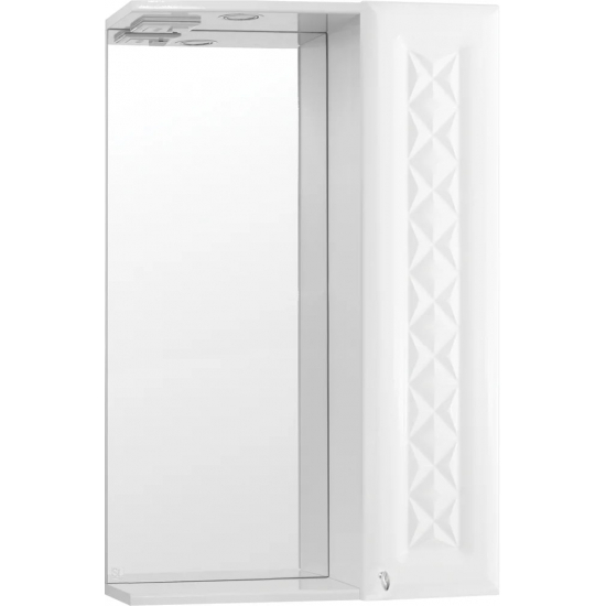 Зеркало-шкаф STYLE LINE Канна 50/С Люкс, с подсветкой