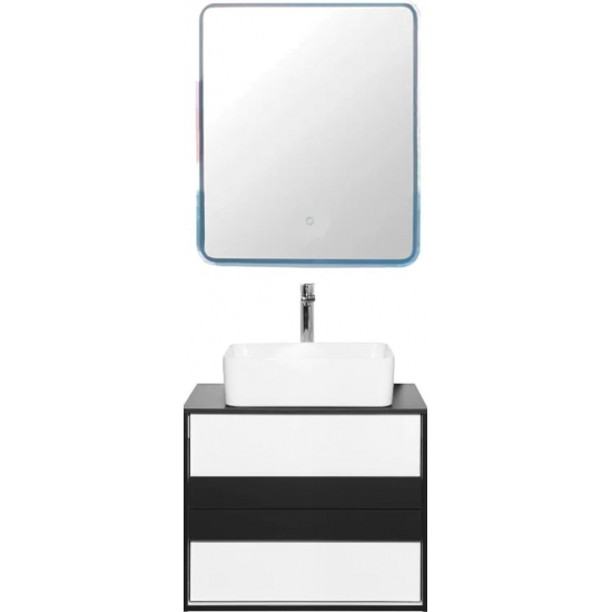 Зеркало-шкаф STYLE LINE Каре 70 с подсветкой