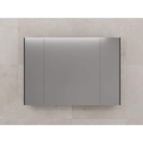 Зеркало-шкаф STYLE LINE Лима 100x70, графит