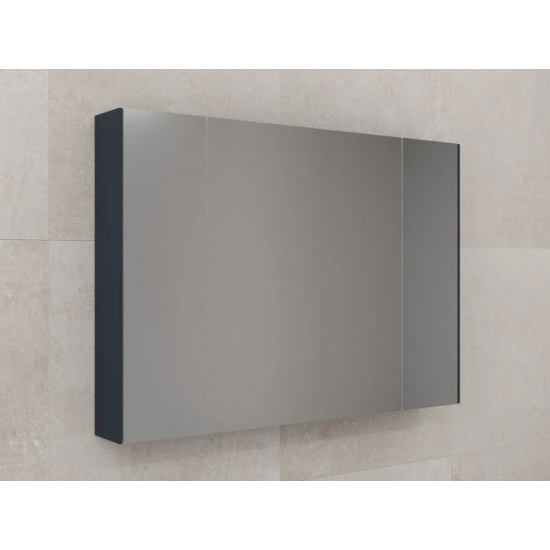 Зеркало-шкаф STYLE LINE Лима 100x70, графит