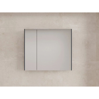 Зеркало-шкаф STYLE LINE Лима 80x70, графит