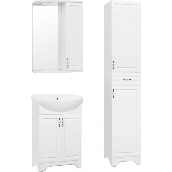 Зеркало-шкаф STYLE LINE Олеандр-2 55/С с подсветкой