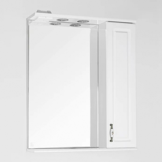 Зеркало-шкаф STYLE LINE Олеандр-2 65/С с подсветкой