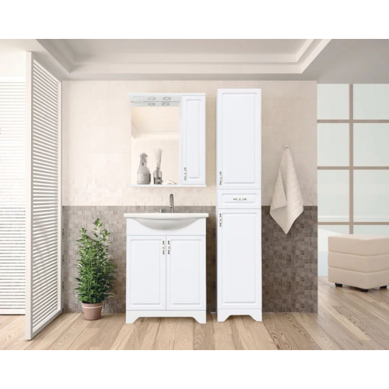 Зеркало-шкаф STYLE LINE Олеандр-2 65/С с подсветкой