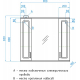 Зеркало-шкаф STYLE LINE Олеандр-2 90/С с подсветкой