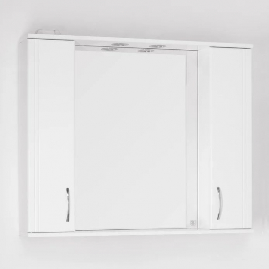 Зеркало-шкаф STYLE LINE Панда 100/С с подсветкой