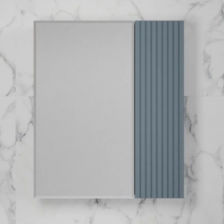 Зеркало-шкаф STYLE LINE Стокгольм 60, графит софт