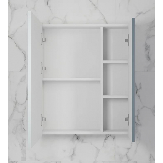 Зеркало-шкаф STYLE LINE Стокгольм 60, графит софт