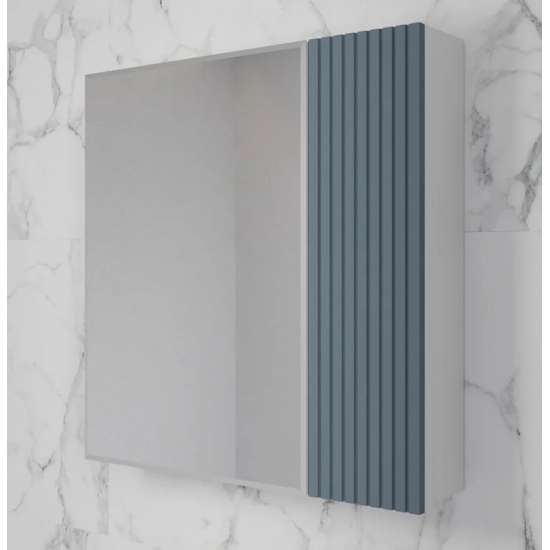 Зеркало-шкаф STYLE LINE Стокгольм 70, графит софт