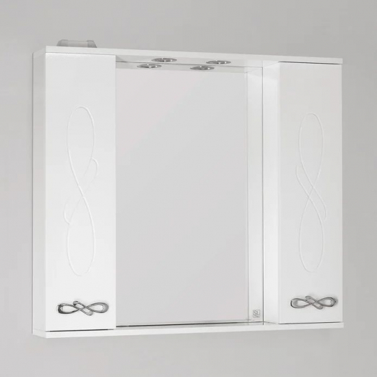 Зеркало-шкаф STYLE LINE Венеция 90/С с подсветкой