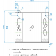 Зеркало-шкаф STYLE LINE Венеция 90/С с подсветкой