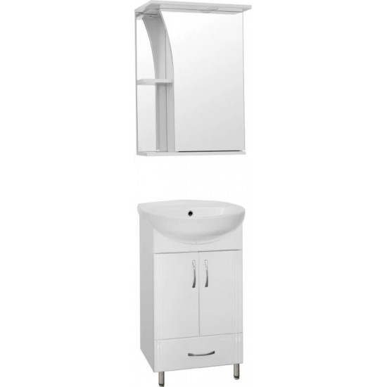 Зеркало-шкаф STYLE LINE Виола 50/С с подсветкой