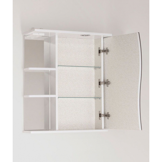 Зеркало-шкаф STYLE LINE Волна 60/С с подсветкой