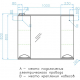 Зеркало-шкаф STYLE LINE Жасмин 1000/С с подсветкой