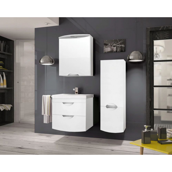 Зеркало-шкаф STYLE LINE Жасмин-2 60/С Люкс с подсветкой