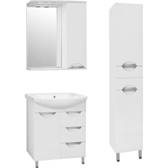 Зеркало-шкаф STYLE LINE Жасмин 70/С с подсветкой