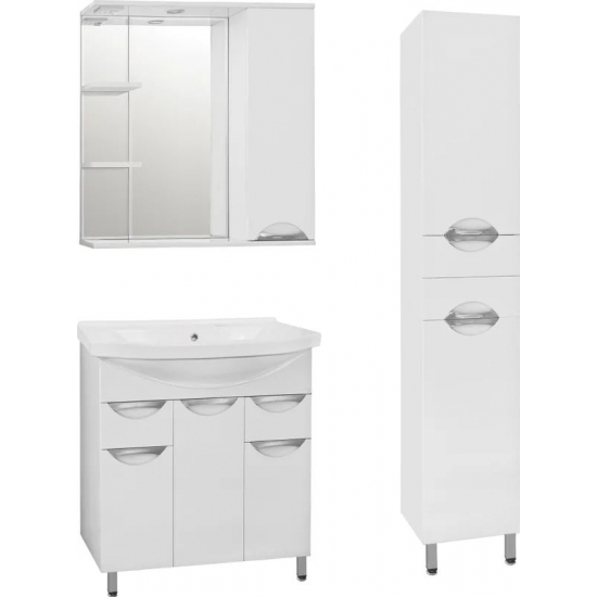 Зеркало-шкаф STYLE LINE Жасмин 80/С с подсветкой