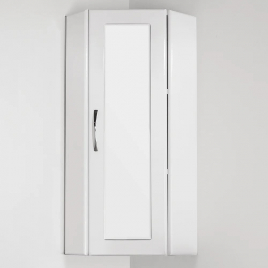 Зеркало-шкаф угловой STYLE LINE Эко Стандарт 30 белый