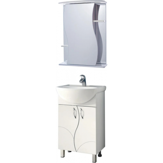 Зеркало-шкаф VIGO Alessandro 3-55 белый