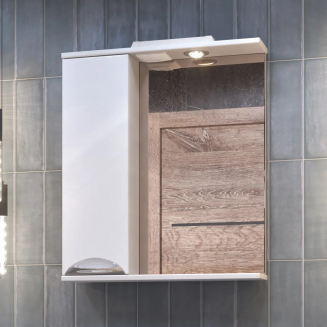 Зеркало-шкаф VIGO Callao 60 L левое, с подсветкой