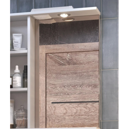 Зеркало-шкаф VIGO Callao 60 L левое, с подсветкой