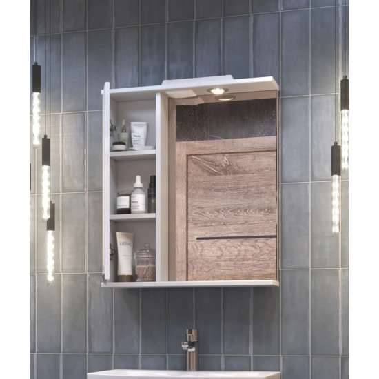 Зеркало-шкаф VIGO Callao 60 L левое, с подсветкой