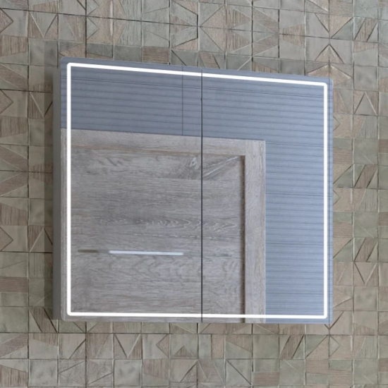 Зеркало-шкаф VIGO Geometry 100